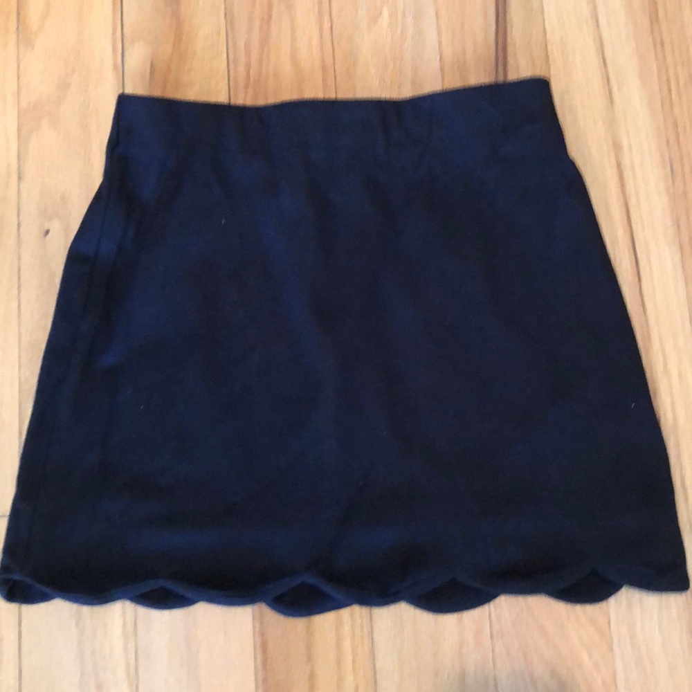 Topshop Black Mini Skirt